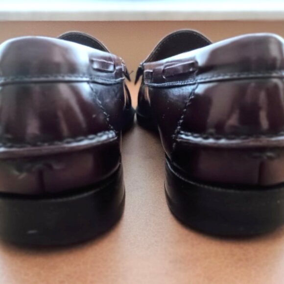 Men's Florsheim Burgundy Kiltie Tassell Loafers/Slip-Ons, Size 12D - Picture 6 of 8